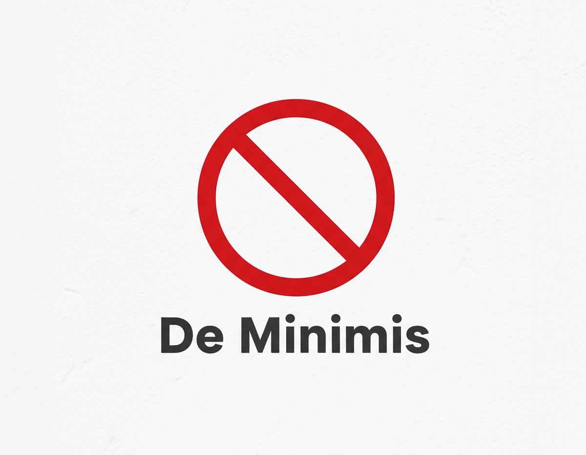 De Minimis